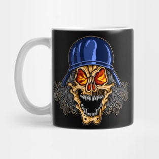 drawing army skull Mug